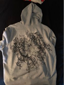 Butterfly zip up jacket