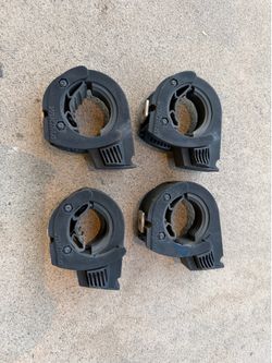 Yakima RoundBar Clamps (Set of 4) w/ SKS Locks & Key