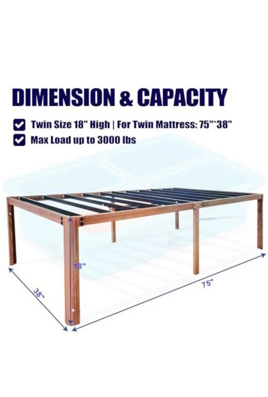 18" Twin Bed Frame