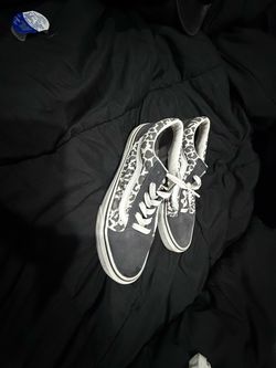Grey cheetah vans