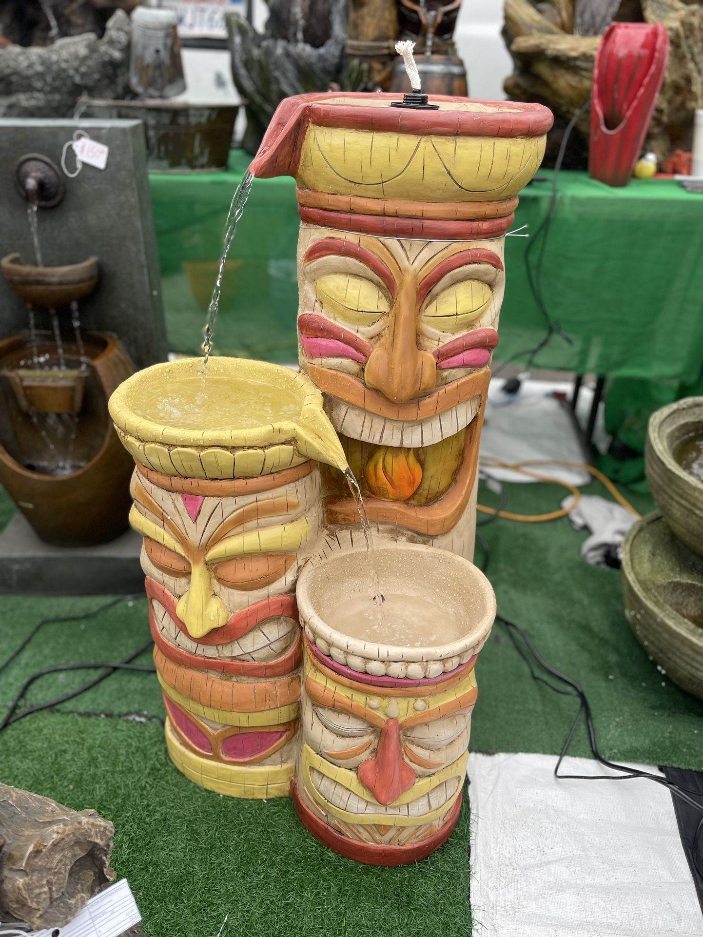 Tiki Water fountain