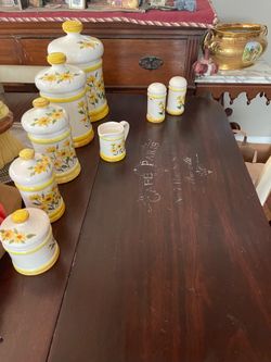 Vintage Sears Canister Set