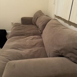 Grey Love Seat Couch