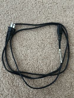 6 Ft Figure-8 AC Power Cord – 2 Prong