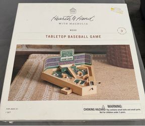 Hearth & Hand with Magnolia Tabletop Baseball Game (New)