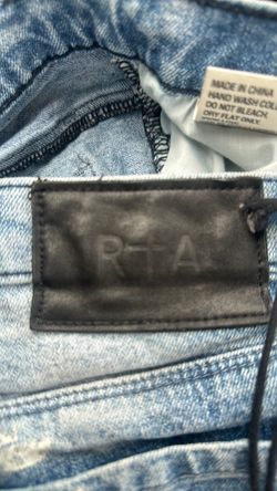 RtA Light Wash Denim Jeans
