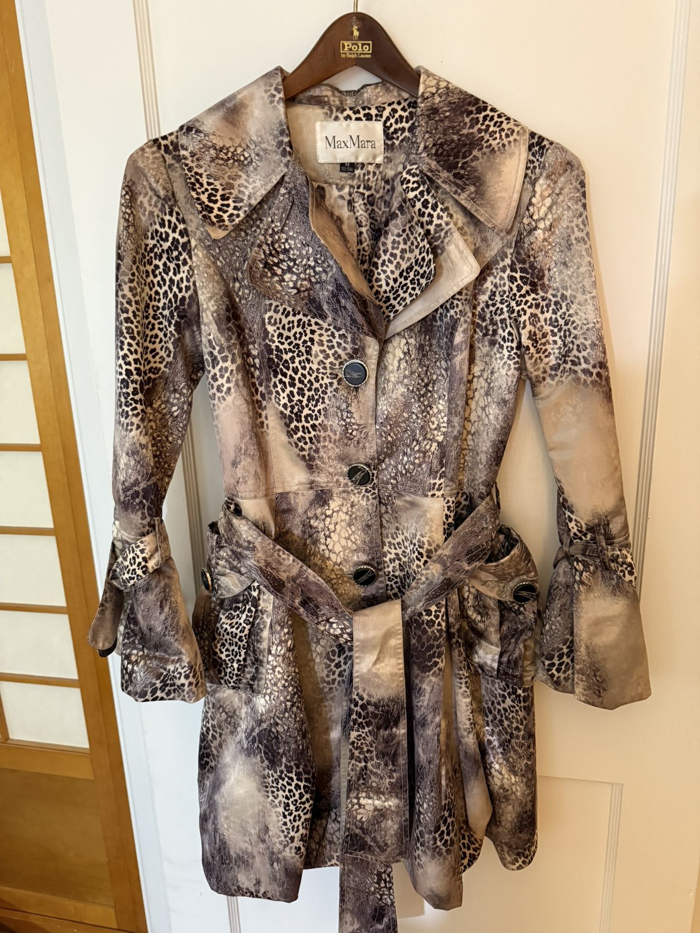 Ultra Chic, One of a Kind, Max Mara Rain Jacket
