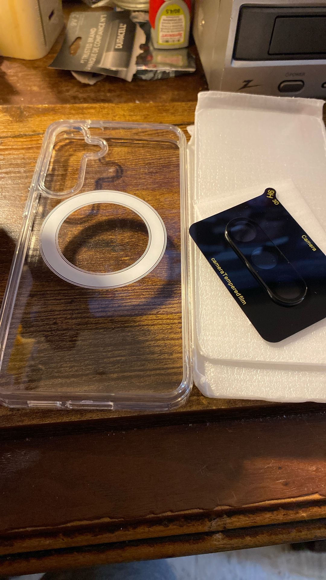 Samsung S24 5G Clear Case With Lens Protector And 2 Screen Protectors