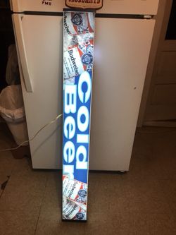 Budweiser 1986 fluorescent light