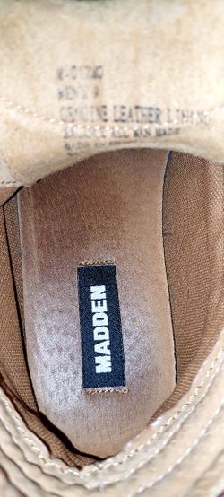 Madden Men Brown Leather Shoe Boots by MADDEN, sz 9, $35  display picture 3
