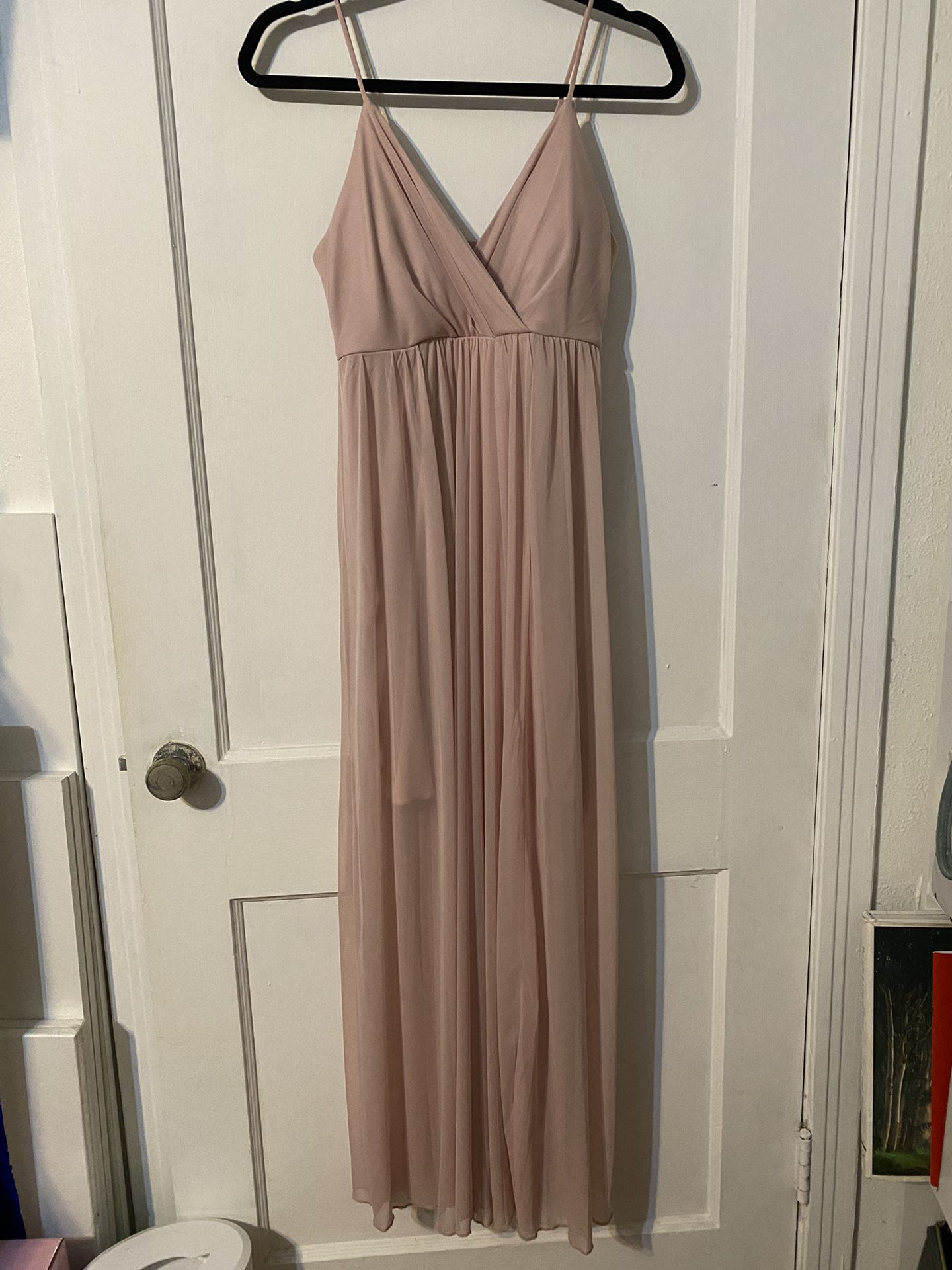 Baby Pink Formal Dress Size Small