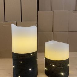Real Wax Led Candles, Batteries Included