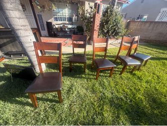 5 Dining chairs