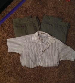 Mens Dress (church style) Pants and Shirt Set