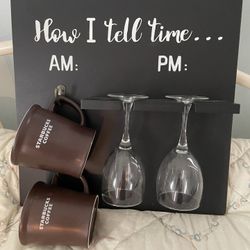 How I tell time... decoration