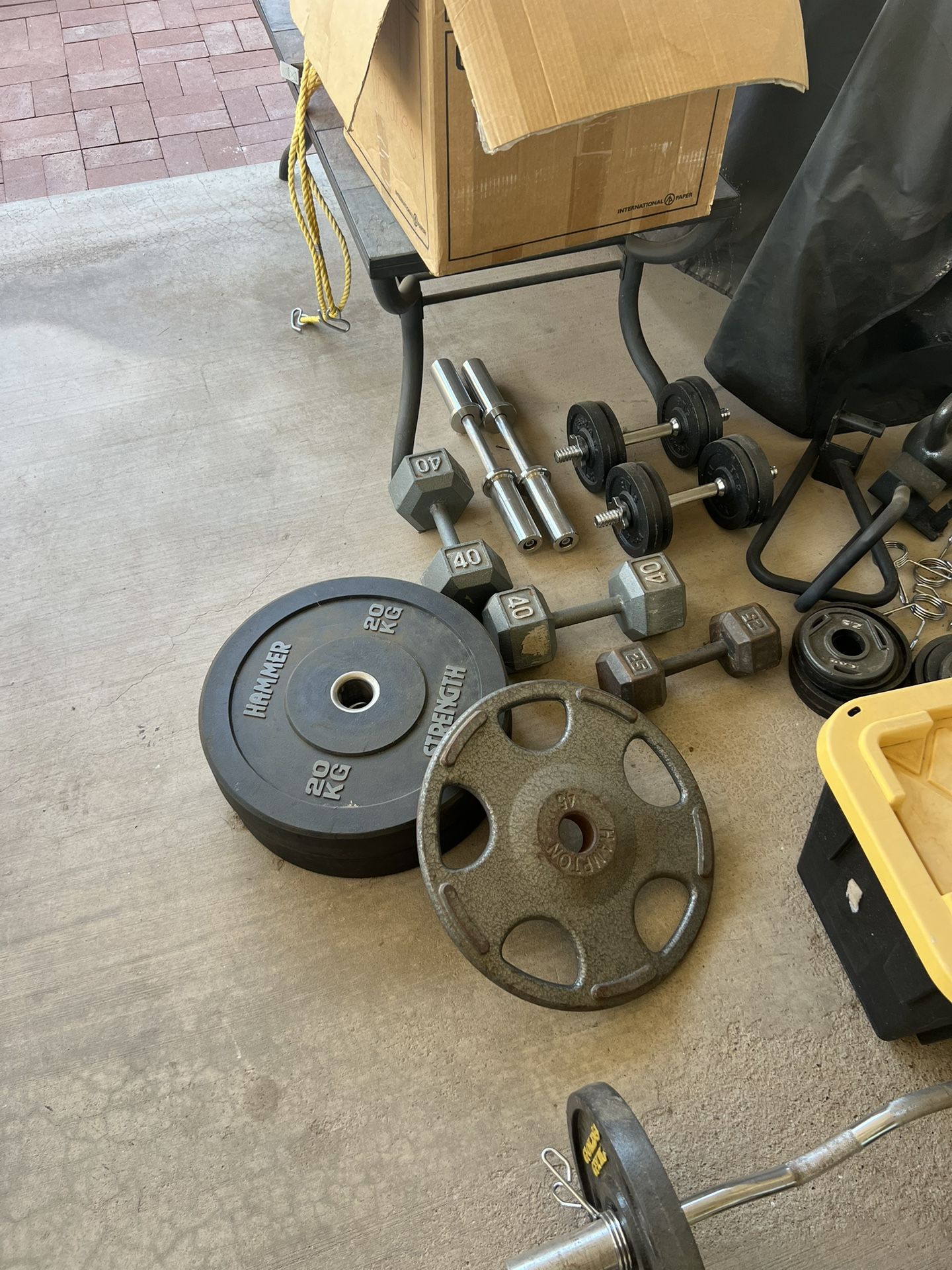 Weights Gym Barbell Dumbbell