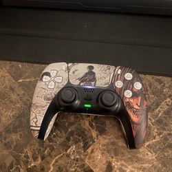 Rare BCB fully MODDED Attack On Titan Hydro Dipped Controller 