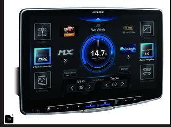 ALPINE ILX-FX511 RADIO USED