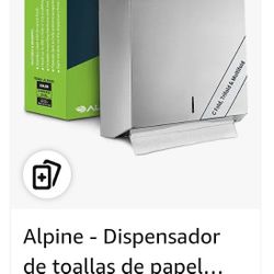 Dispensador De Toallas De Papel 