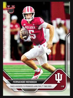 Fernando Mendoza - 2026 Bowman U NOW Card Football