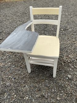 Wood student chair