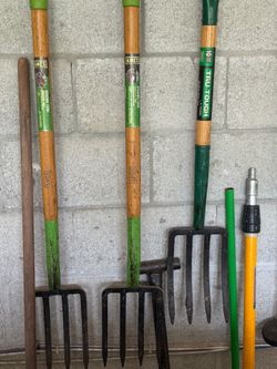 Heavy Duty Garden Fork Set (AMES + Tru Tough) – Digging / Landscaping Tools