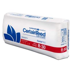 CertainTeed R30 unfaced fiberglass insulation batt