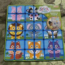 Brand New Spark Create Imagine Magnetic Puzzle 37 Pieces
