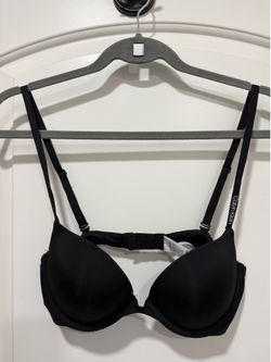 Calvin Klein Black Padded Underwire T-Shirt Bra. Women’s Size 34B