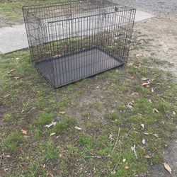 Large Pet Crate Double Door