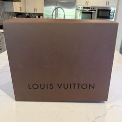 Louis Vuitton Large Dark Brown, Empty Box