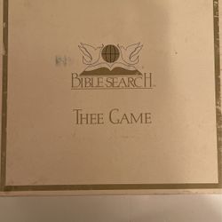 Thee Game Bible Search Vintage Game Board 
