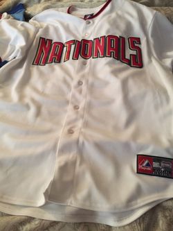 Washington Nationals baseball jersey