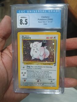 Clefairy cgc 8.5 second edition