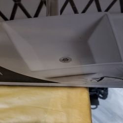 Bathroom Sink Vessel White 