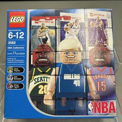 2003 LEGO 3562 NBA GARY PAYTON DIRK NOWITZKI VINCE CARTER FACTORY SEALED MAVS