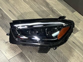 2024-2026 W167 GLE MERCEDES BENZ LEFT HAND DRIVER SIDE HEADLIGHT FULL LED GENUINE OEM  IN GREAT WORKING CONDITIONS