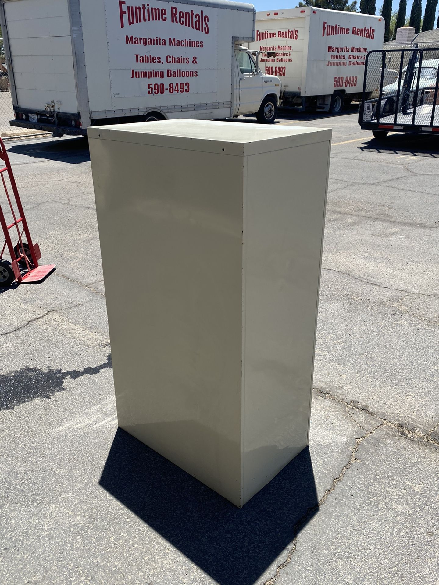 4 Drawer Metal File Cabinet - $35