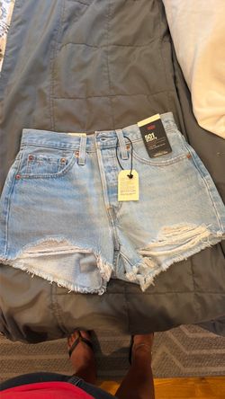 Levi's 501 Denim Shorts with Tags