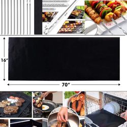 Barbecue skewers and barbecue MATS(new)