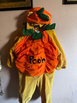 Disfraz winnie the pooh pumpkin Halloween size 6.12 m