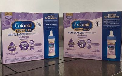 Enfamil Neuro pro Gentleease sell or trade for Enfamil 12 oz cans