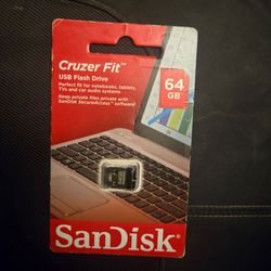 SanDisk Cruzer Fit 64GB USB Flash Drive