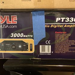 Pyle Audio Digital Amplifier 3000 WATTS