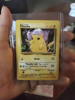 RARE 1995  PICACHU ( POKEMON CARD-).  PICK ⛏️ UP ONLY