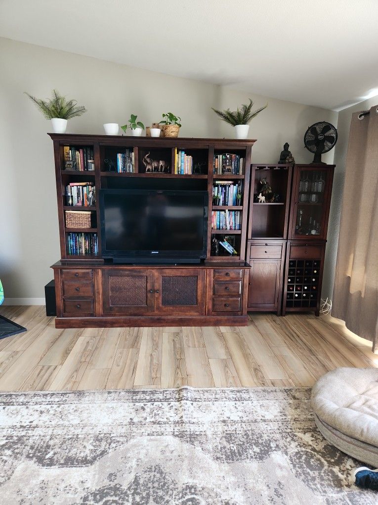 RH Entertainment Bookshelf Wine Hutches
