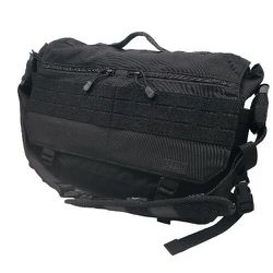 5.11 511 Rush Delivery Black Messenger Tactical Laptop Bag Travel Carry On Pack