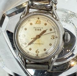Vintage Benrus, Warwick, and Lonville watches