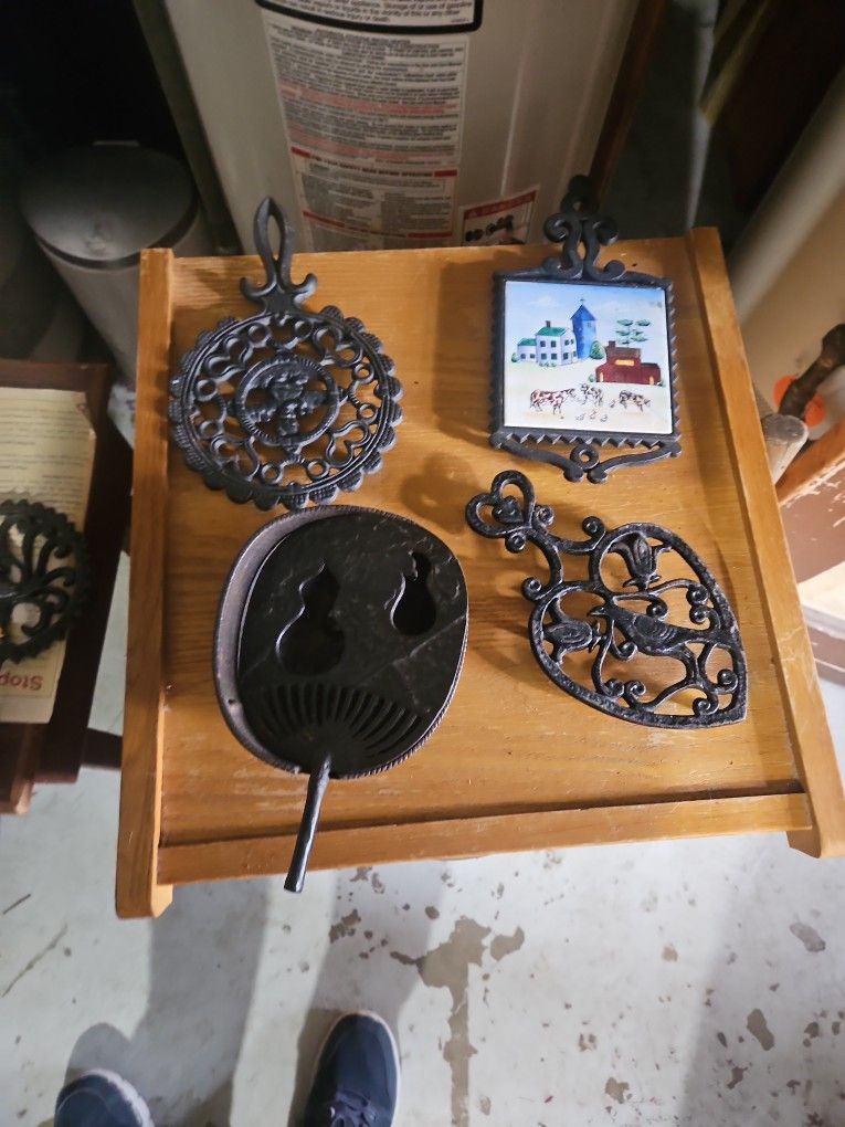 Antique Cast Iron Set