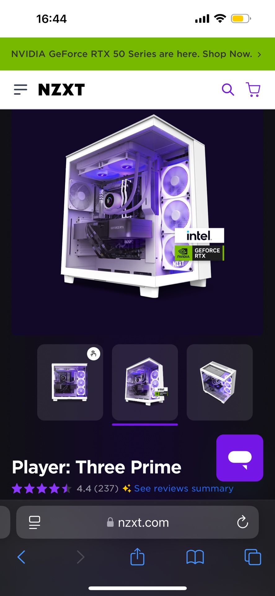 Player 3 prime NZXT pc